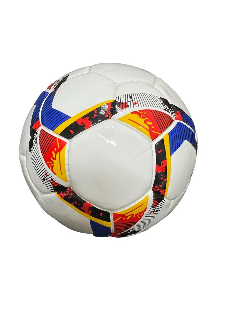Football - Size 4 This Mitzuma Rambla Match Football shows off a dynamic design that comes into its own when it's flying through the air.
