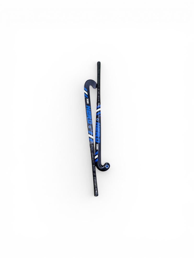 Field Hockey Stick Hero | 30% Carbon | Size 36.5" | Maxi Head | Carve 24.7mm Low Bow | Lightweight