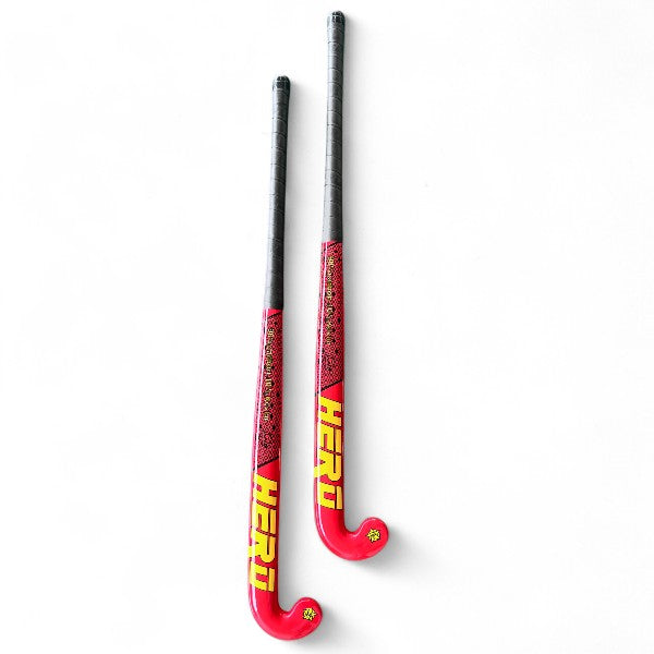 Field Hockey Stick Hero 90% Carbon Size 36.5, 37.5 Inch Maxi Head Shape Carve 24.7mm Low Bow Light Weight New Arrival