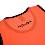 Hero Sports Training Vest Bibs Pack of 12 – Orange/Green with Black Trim (Unisex, Lightweight)