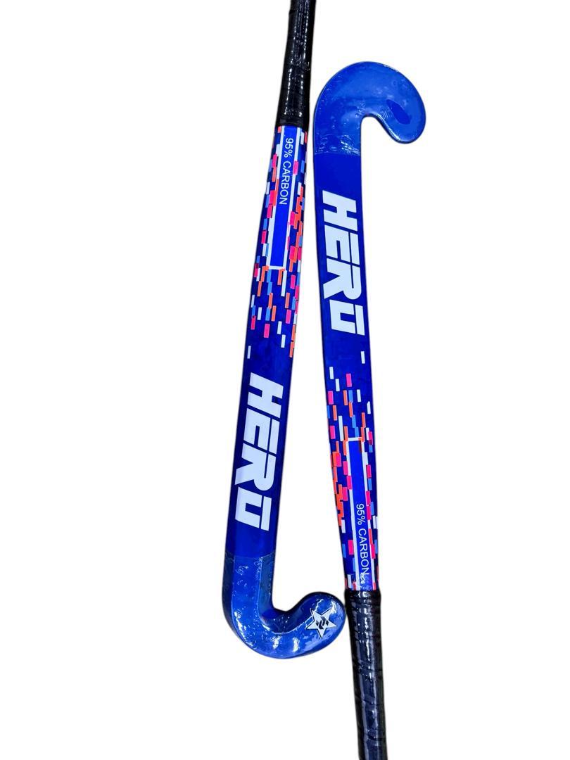 Hero Sports 95% Carbon Fiber Hockey Stick | 36.5" & 37.5" | Pro-Level Performance