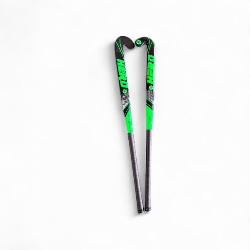 Hero Field Hockey Stick 30% Carbon 10% Kevlar |Size 36.5 , 37.5 | Low Bow 24.7mm | Carve Head | Hockey Stick | Kayu Hoki Malaysia
