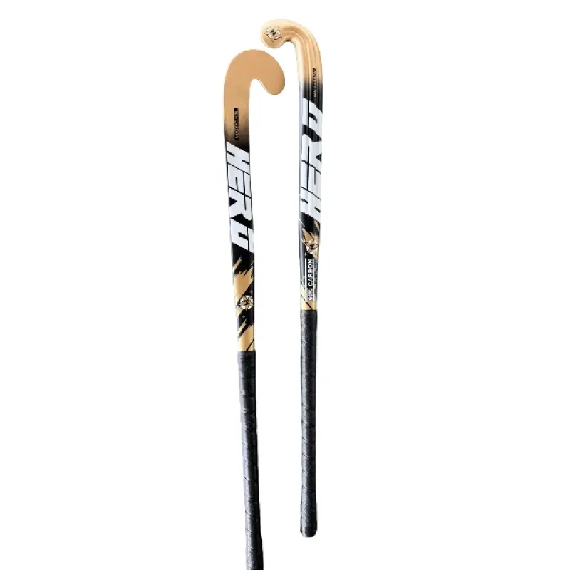 Hero Field Hockey Stick Hero 50% Carbon10% Kevlar Size 36.5 & 37.5 Inch Maxi Head Shape Carve 24.7mm Low Bow Light Weight Hockey Stick | Kayu Hoki Malaysia
