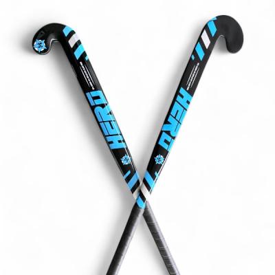 Field Hockey Stick Hero 30% Carbon Size 36.5 Inch Maxi Head Shape Carve 24.7mm Low Bow Light Weight