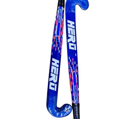 Hero Field Hockey Stick 95% Carbon 5% Aramid | Messi Head Shape |Low Bow| 24.7mm | Size 37.5 ,36.5| Hockey Stick | Kayu Hoki Malaysia