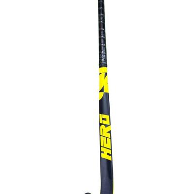Hero Field Hockey Stick Hero 50% Carbon10% Kevlar Size 36.5 & 37.5 Inch Maxi Head Shape Carve 24.7mm Low Bow Light Weight Hockey Stick | Kayu Hoki Malaysia